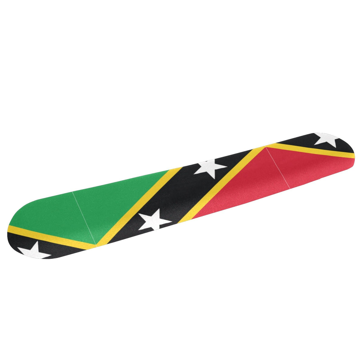 St Kitts Flag Keyboard Wrist Rest Pad - Conscious Apparel Store