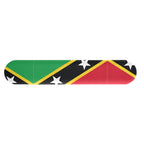 St Kitts Flag Keyboard Wrist Rest Pad - Conscious Apparel Store