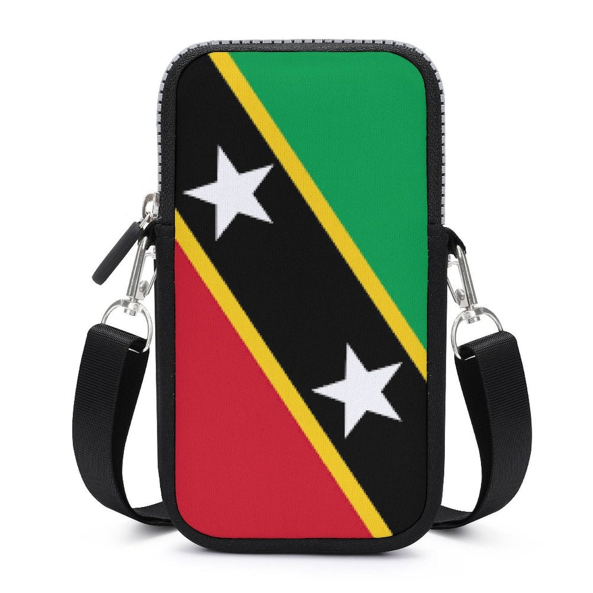 St Kitts Flag Mobile Phone Purse - Conscious Apparel Store