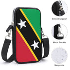 St Kitts Flag Mobile Phone Purse - Conscious Apparel Store