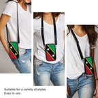 St Kitts Flag Mobile Phone Purse - Conscious Apparel Store