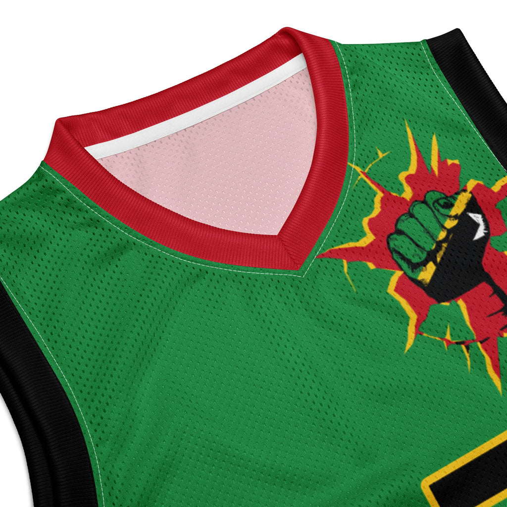 St Kitts Flag Premium Sport Jersey Tank Top - Conscious Apparel Store