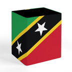 St Kitts Flag Square Pen Holder - Conscious Apparel Store