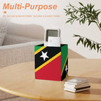 St Kitts Flag Square Pen Holder - Conscious Apparel Store