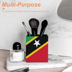 St Kitts Flag Square Pen Holder - Conscious Apparel Store
