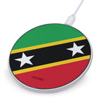 St Kitts Flag Wireless Charging Pad - Conscious Apparel Store