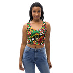 St Kitts Girl Camo Crop Top - Conscious Apparel Store