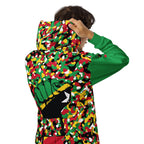 St Kitts & Nevis Flag Camo Unisex zip hoodie - Conscious Apparel Store