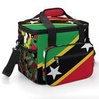 St Kitts & Nevis Flag Insulated Cooler Bag - Conscious Apparel Store
