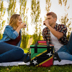 St Kitts & Nevis Flag Insulated Cooler Bag - Conscious Apparel Store