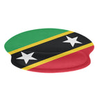 St Kitts & Nevis Flag Mouse Pad with Wrist Rest Support - Conscious Apparel Store