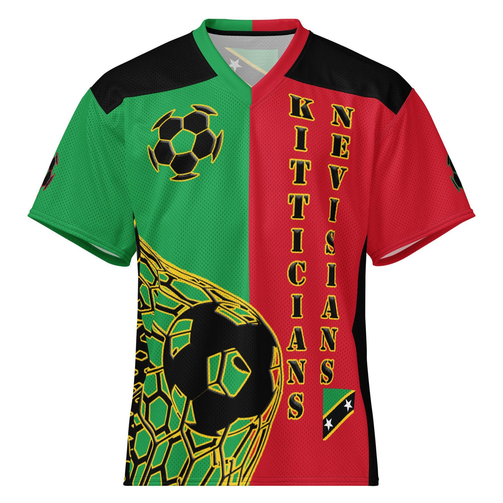 St Kitts & Nevis Football Sport Jersey - Conscious Apparel Store
