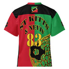 St Kitts & Nevis Football Sport Jersey - Conscious Apparel Store