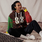 St Kitts & Nevis Football Unisex zip hoodie - Conscious Apparel Store
