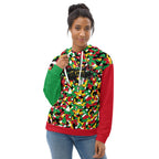 St Kitts & Nevis Girl Camo Unisex Pullover Hoodie - Conscious Apparel Store