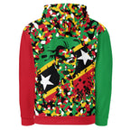 St Kitts & Nevis Girl Camo Unisex Pullover Hoodie - Conscious Apparel Store