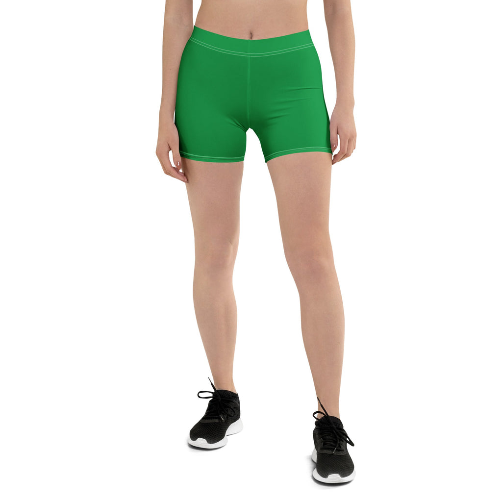 St Kitts & Nevis Green Leggings Shorts - Conscious Apparel Store