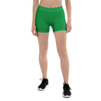 St Kitts & Nevis Green Leggings Shorts - Conscious Apparel Store