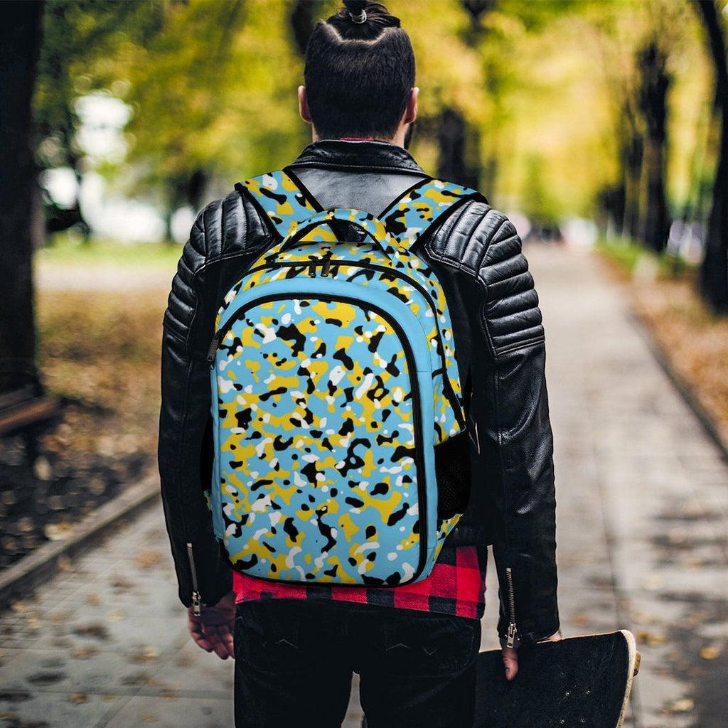 St Lucia Camo Casual Backpack - Conscious Apparel Store
