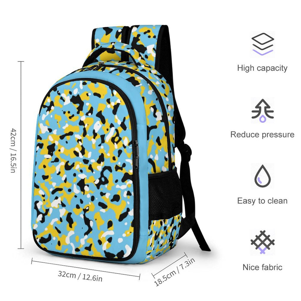 St Lucia Camo Casual Backpack - Conscious Apparel Store