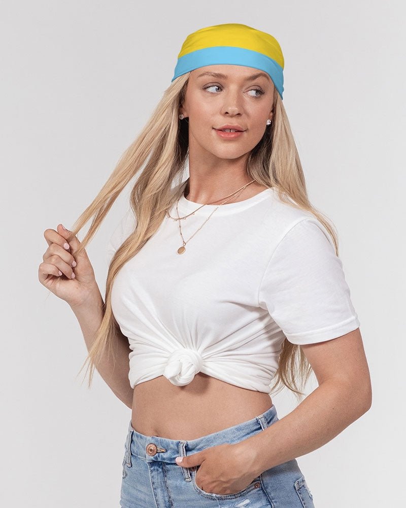 St Lucia Flag Bandana Set - Conscious Apparel Store