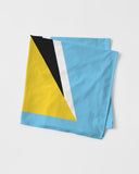 St Lucia Flag Bandana Set - Conscious Apparel Store