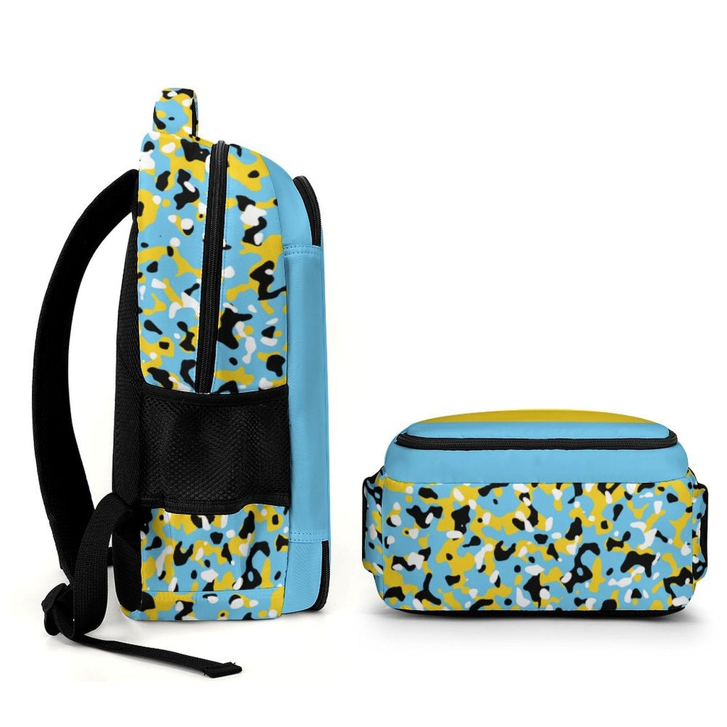 St Lucia Flag Casual Backpack - Conscious Apparel Store