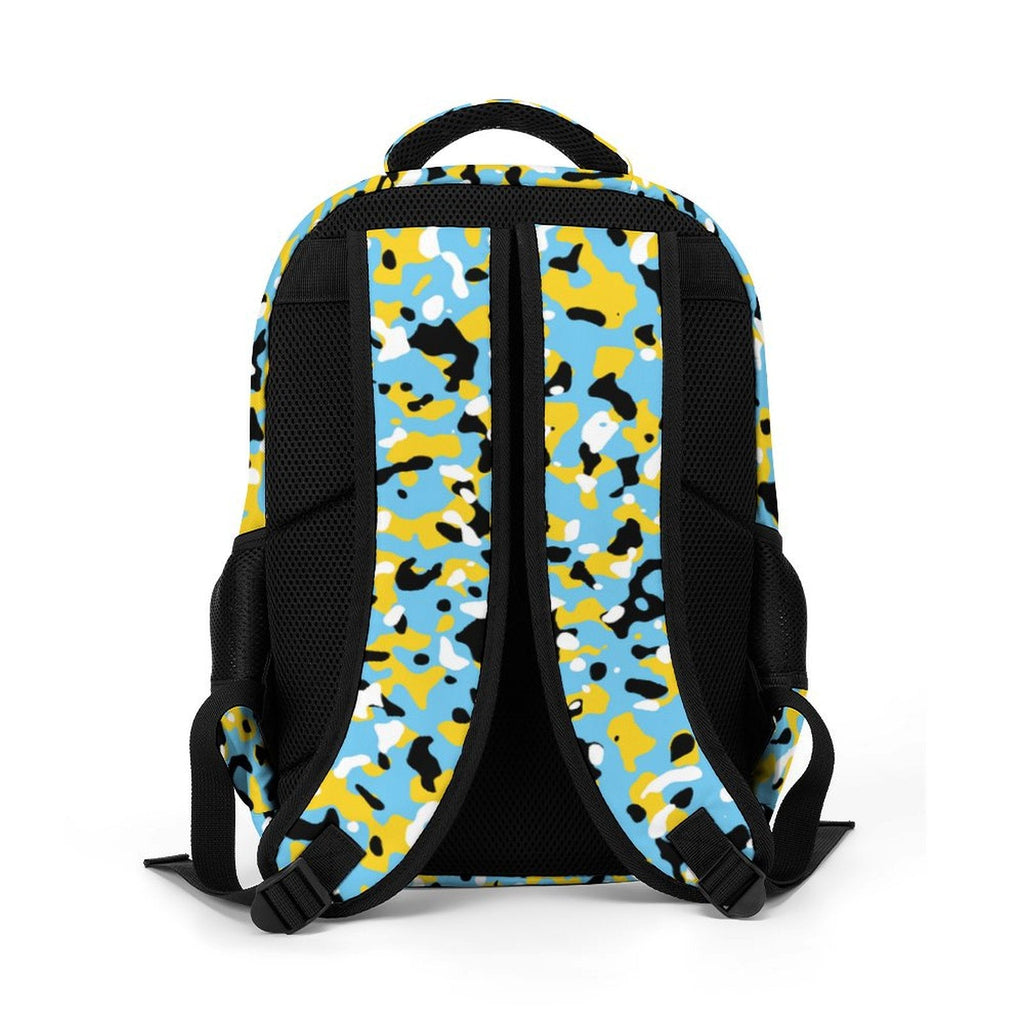 St Lucia Flag Casual Backpack - Conscious Apparel Store