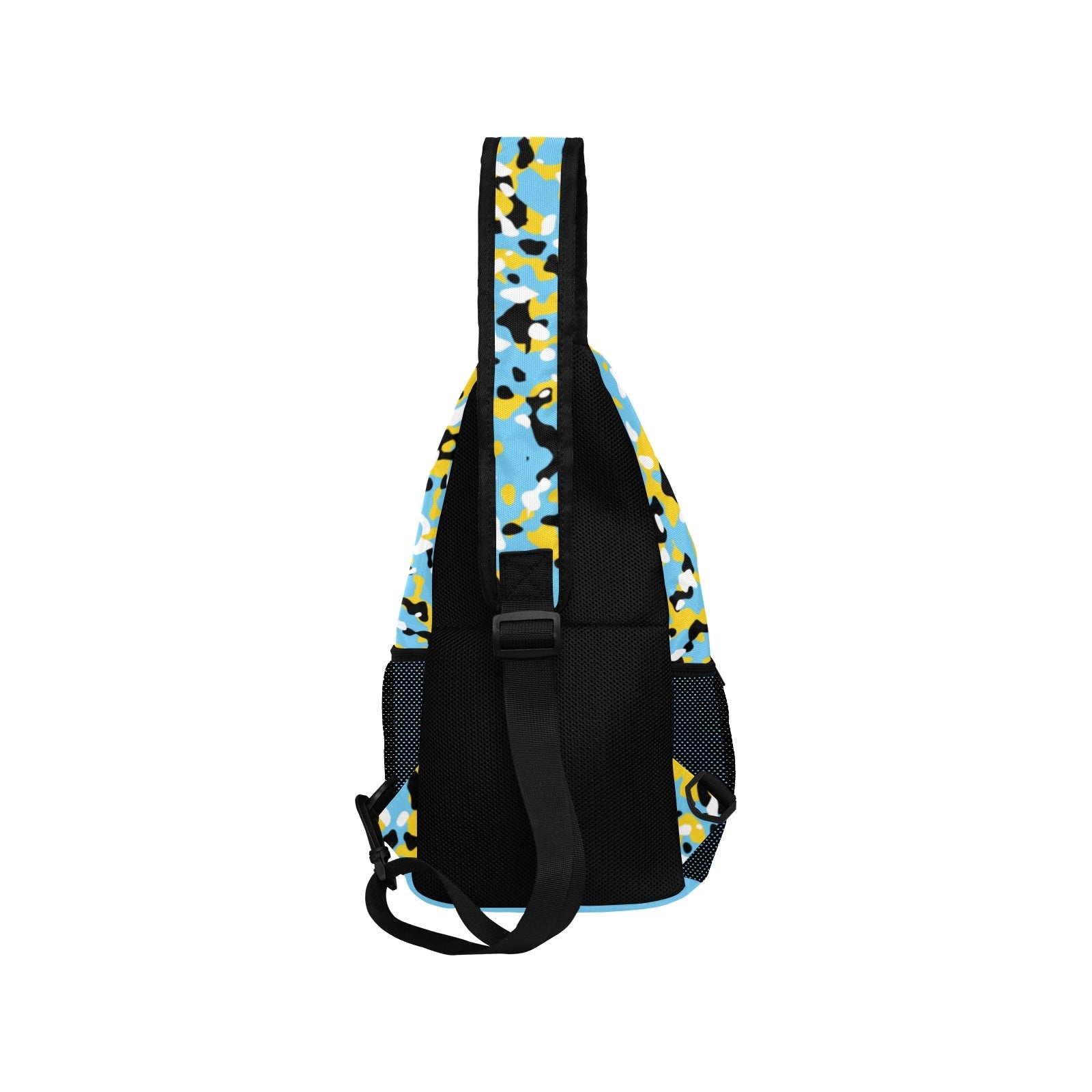 St Lucia Flag Casual Chest Bag - Conscious Apparel Store