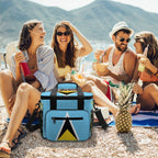 St Lucia Flag Insulated Cooler Bag - Conscious Apparel Store