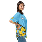 St Lucia Football Themed Button-Down Sport Jersey - Conscious Apparel Store