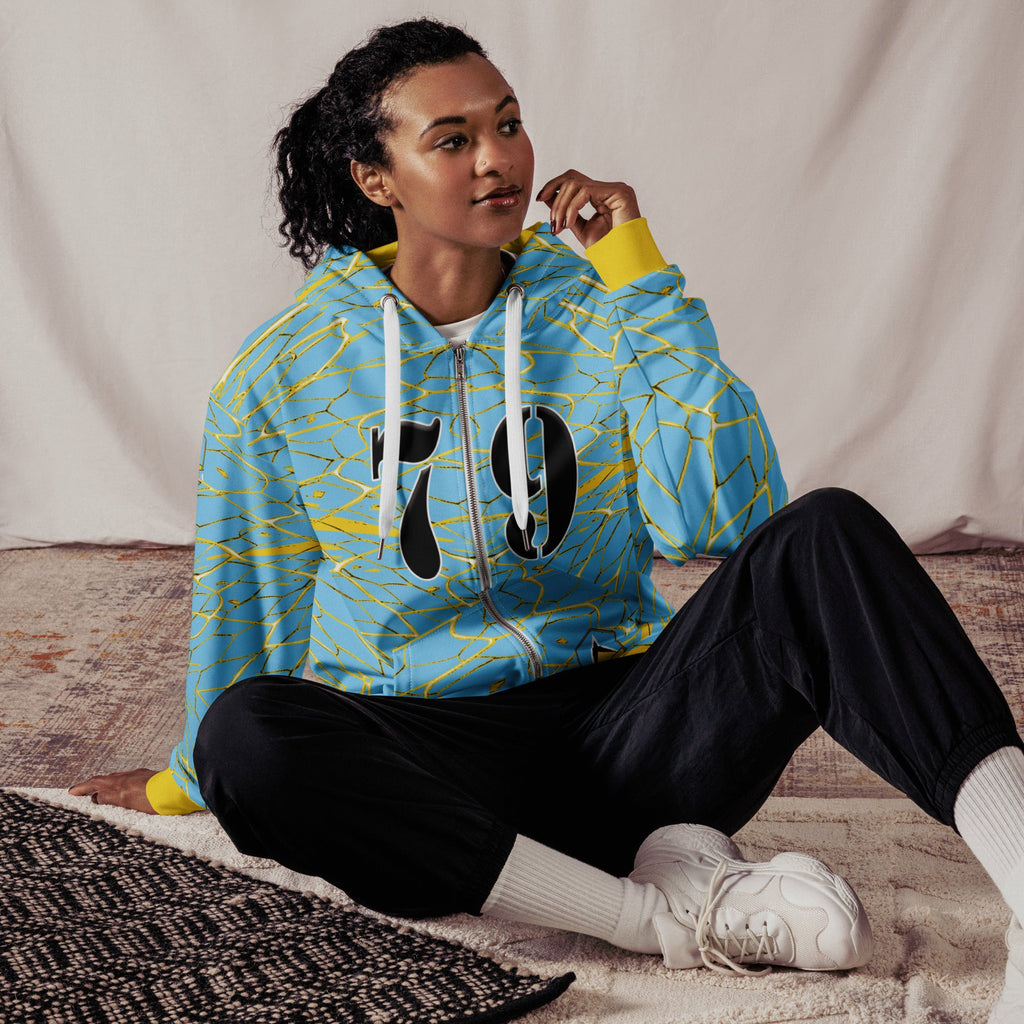 St Lucia Football Unisex zip hoodie - Conscious Apparel Store