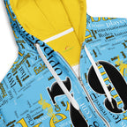 St Lucia (WI) Cricket Unisex zip hoodie - Conscious Apparel Store