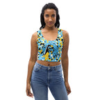 St Lucian Girl Camo Crop Top - Conscious Apparel Store