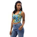 St Lucian Girl Camo Crop Top - Conscious Apparel Store