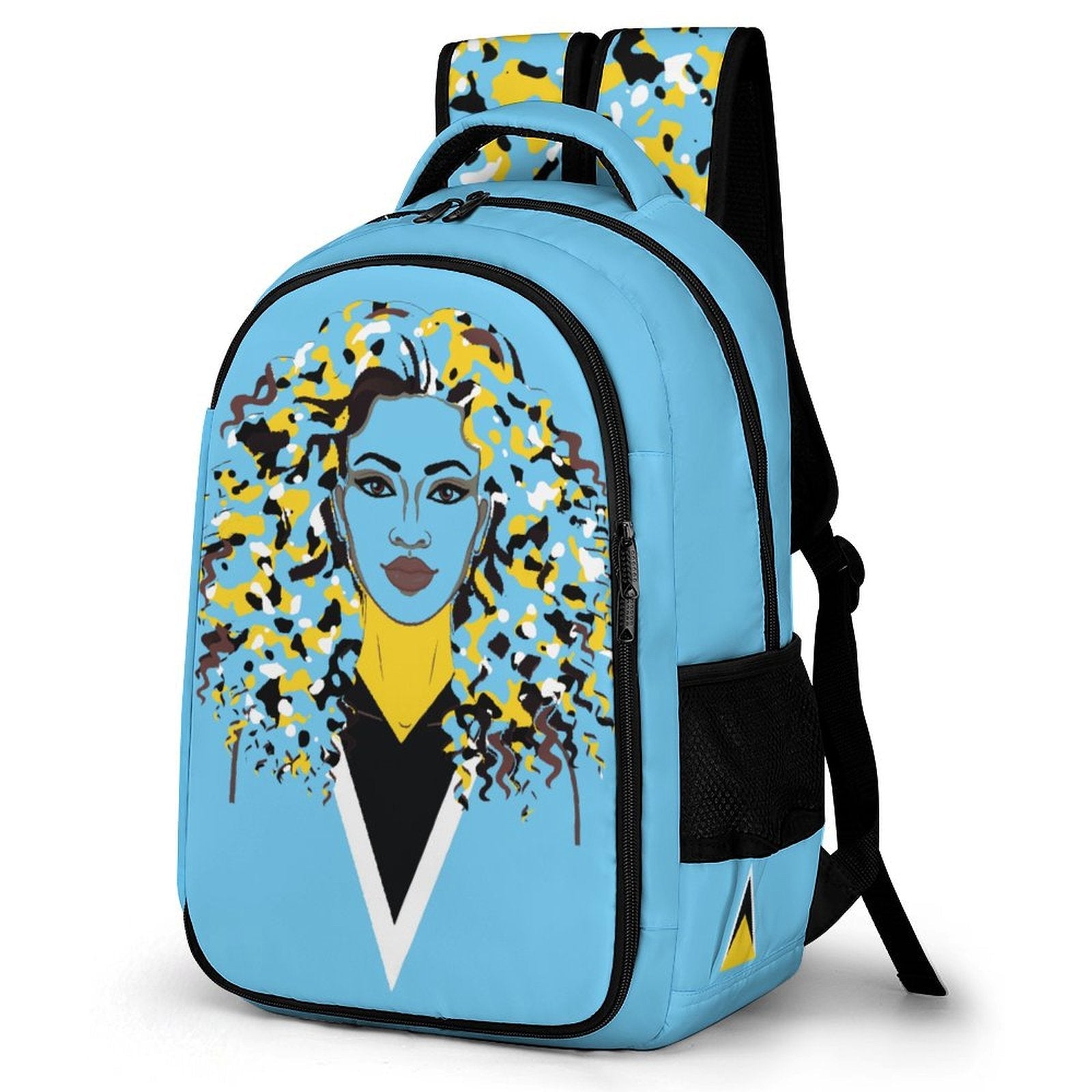 St Lucian Girl Casual Backpack - Conscious Apparel Store