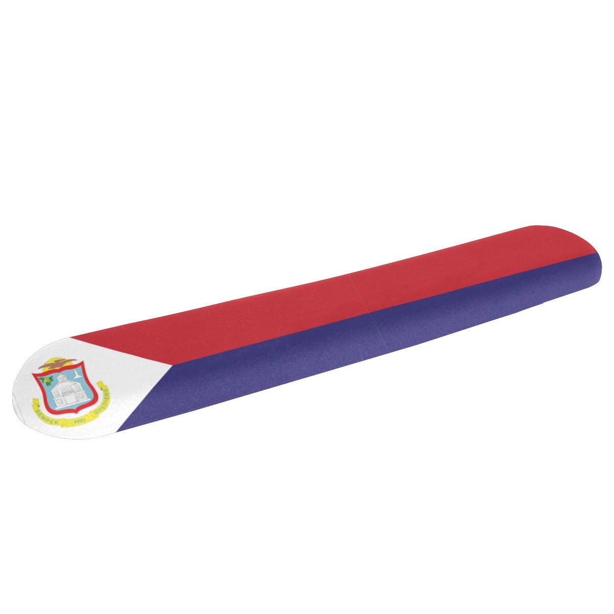 St Maarten Flag Keyboard Wrist Rest Pad - Conscious Apparel Store