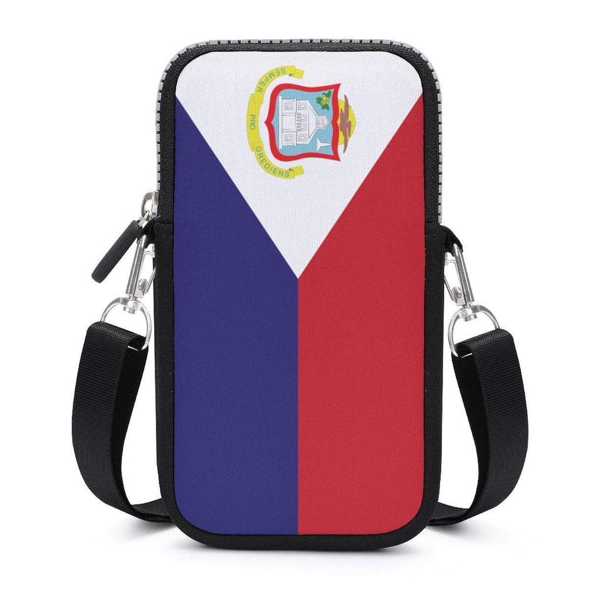 St Maarten Flag Mobile Phone Purse - Conscious Apparel Store