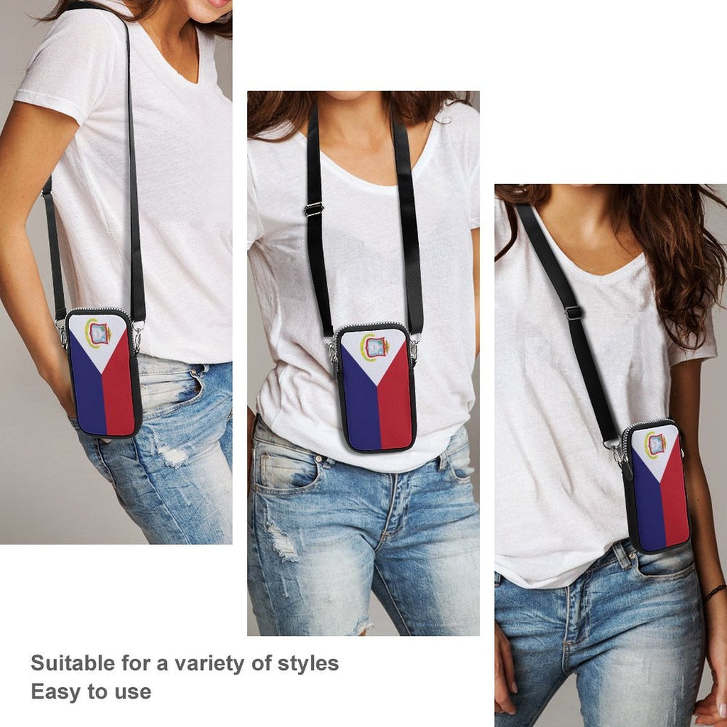 St Maarten Flag Mobile Phone Purse - Conscious Apparel Store