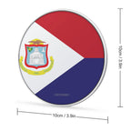 St Maarten Flag Wireless Charging Pad - Conscious Apparel Store
