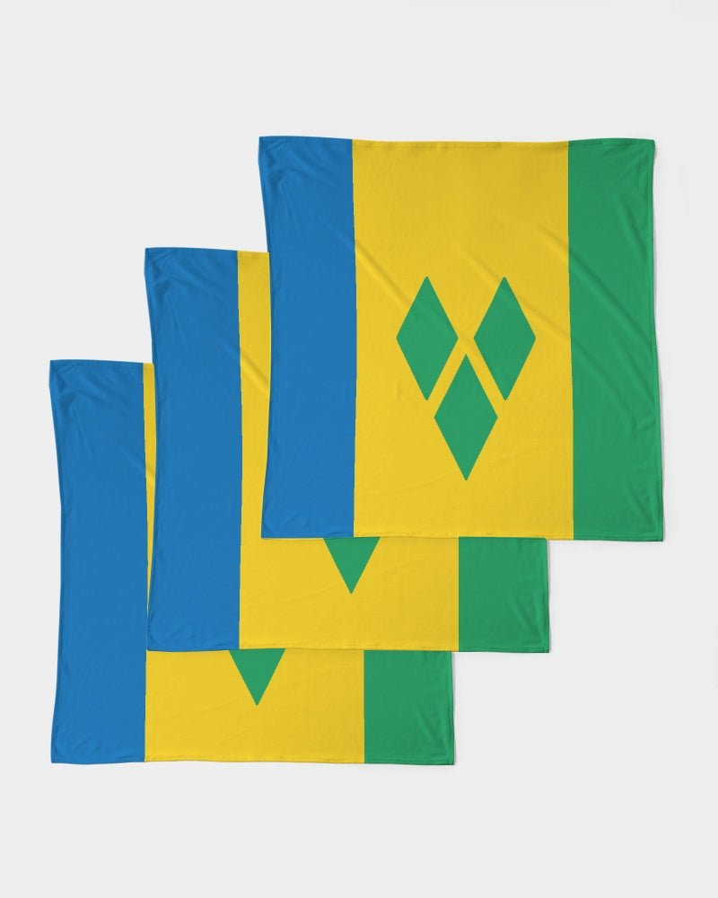 St Vincent Flag Bandana Set - Conscious Apparel Store