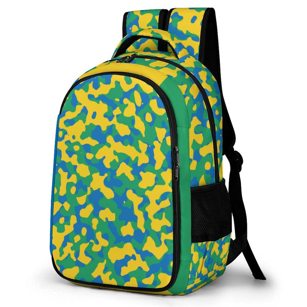 St Vincent Flag Camo Casual Backpack - Conscious Apparel Store