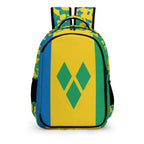 St Vincent Flag Casual Backpack - Conscious Apparel Store