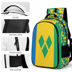St Vincent Flag Casual Backpack - Conscious Apparel Store