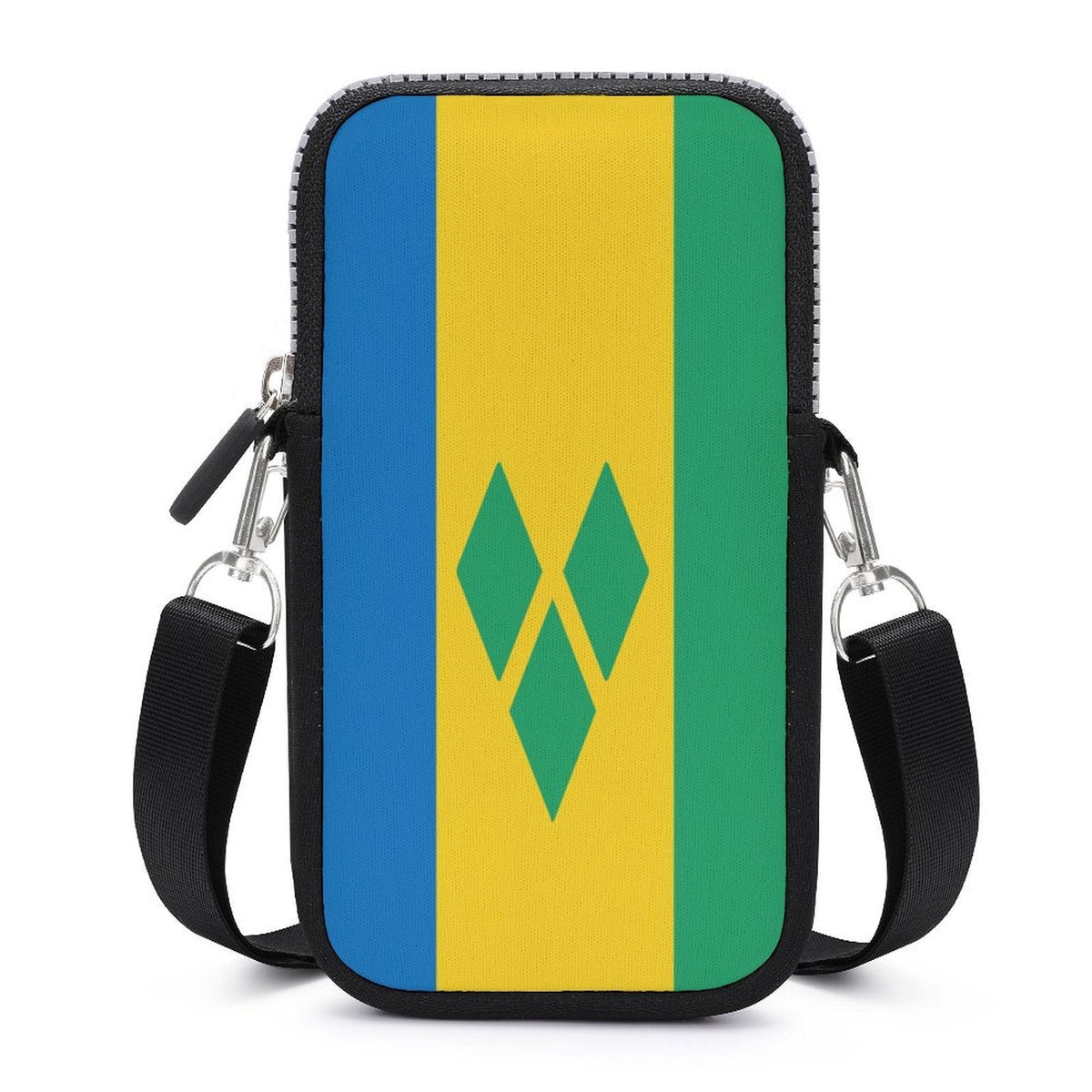 St Vincent Flag Mobile Phone Purse - Conscious Apparel Store