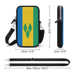 St Vincent Flag Mobile Phone Purse - Conscious Apparel Store