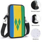 St Vincent Flag Mobile Phone Purse - Conscious Apparel Store