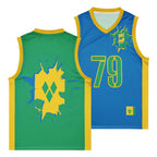 St Vincent Flag Premium Sport Jersey Tank Top - Conscious Apparel Store