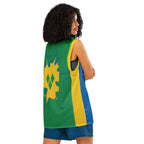 St Vincent Flag Premium Sport Jersey Tank Top - Conscious Apparel Store