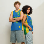 St Vincent Flag Premium Sport Jersey Tank Top - Conscious Apparel Store